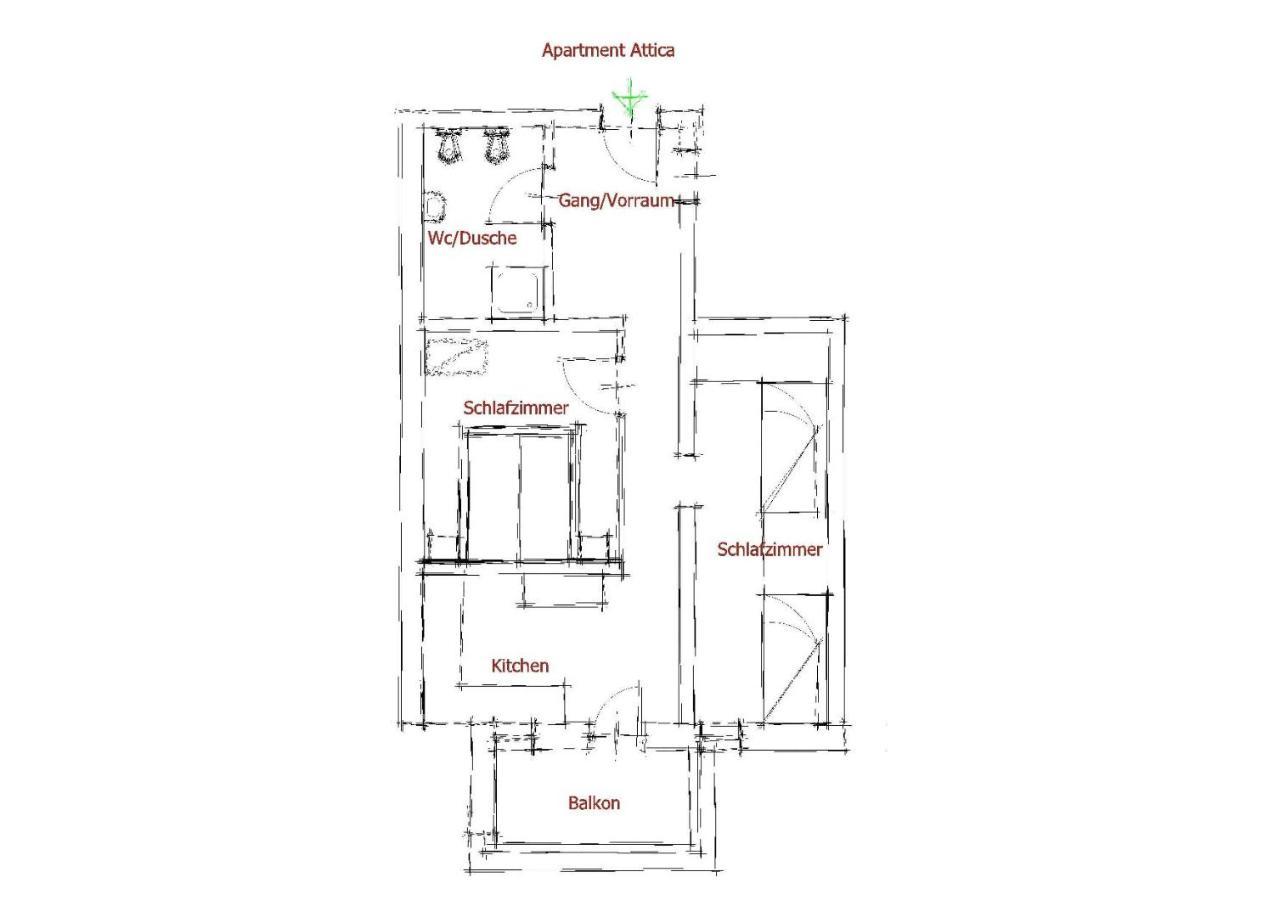 Haus Enzian Apartments Kartitsch Luaran gambar